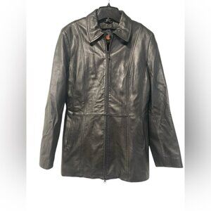 Danier Leather Full Zip Jacket  Small